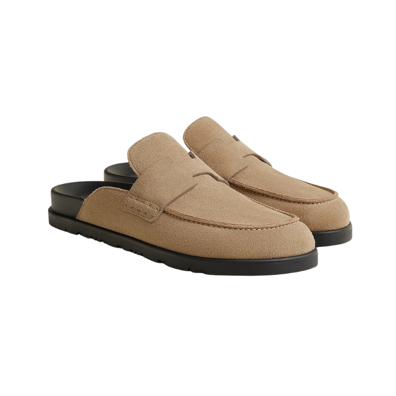 Hermès Go mule 'Beige Camel'