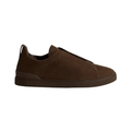 Hermes Taupe Triple Stitch™ SECONDSKIN Sneakers - Dark