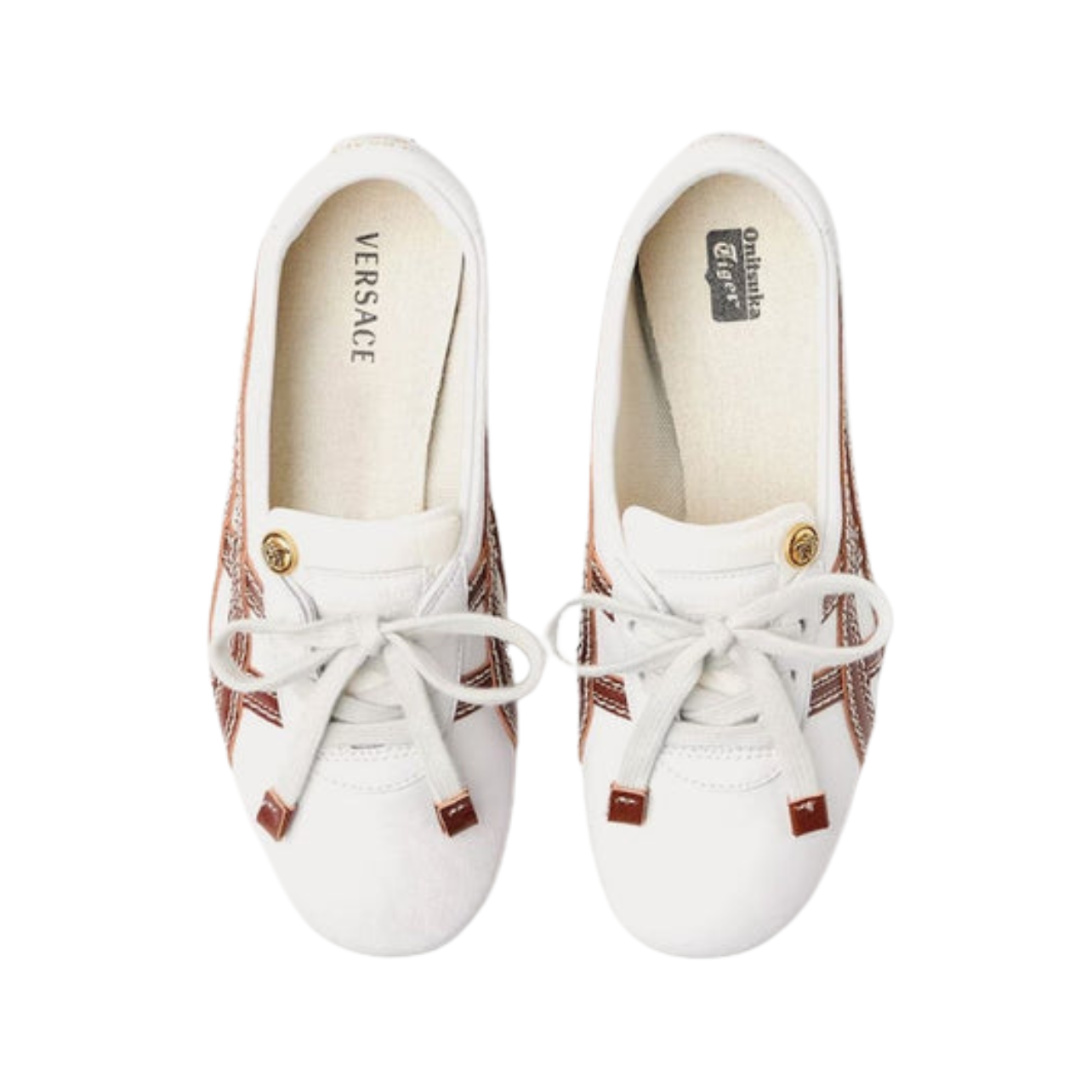 Onitsuka Tiger Tai-Chi Sakura Nappa Versace Brown White