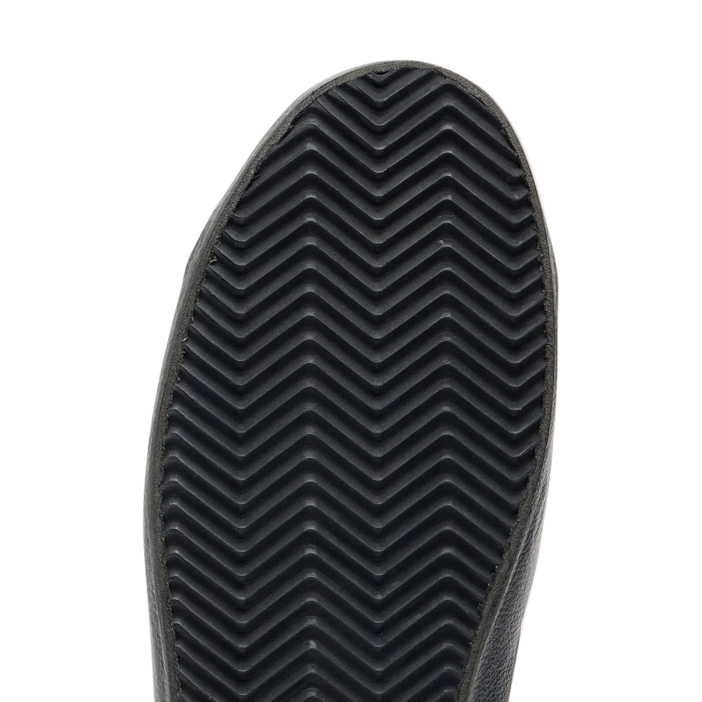 Golden Goose Men's Super-Star in black nappa with black suede star and heel tab