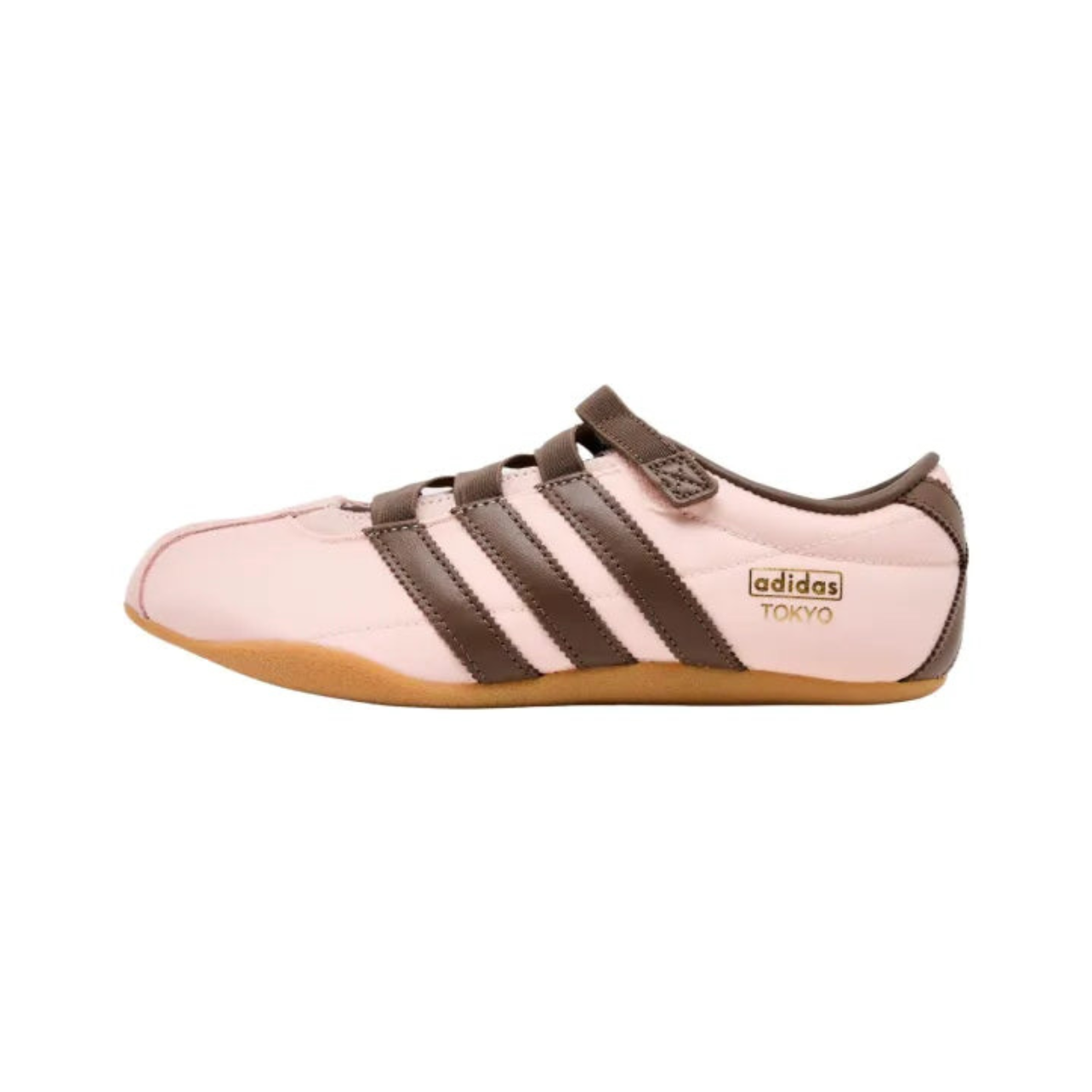 Adidas Tokyo Mary Jane Pink Brown ballet flats