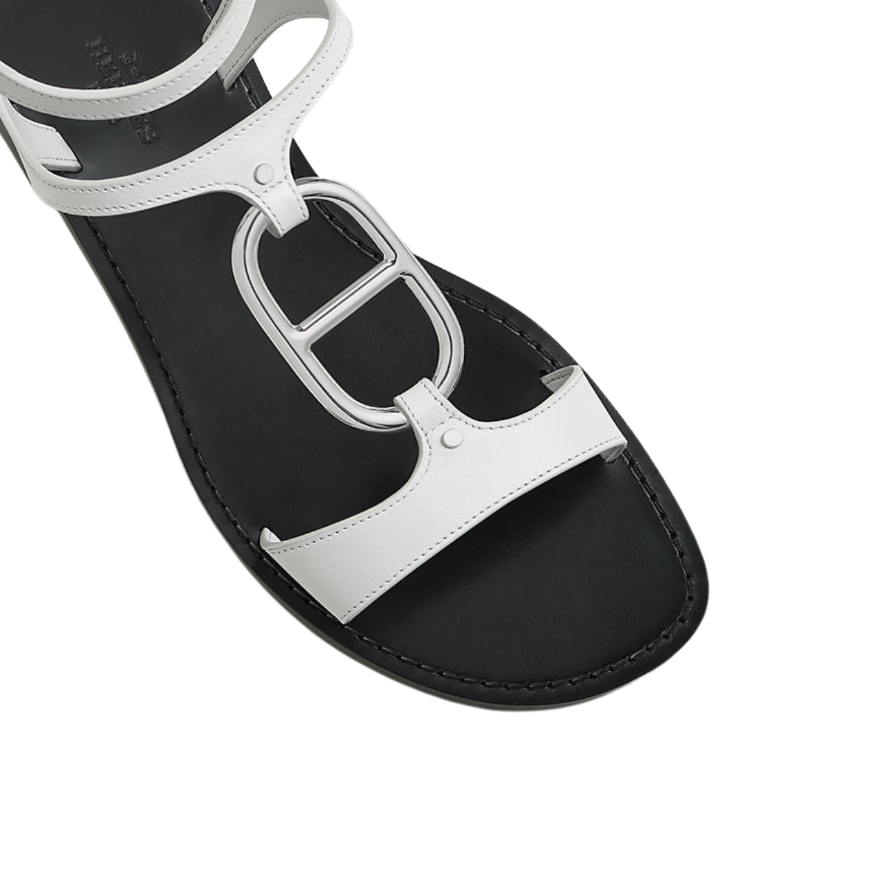 Hermès Marinella sandal 'Blanc'