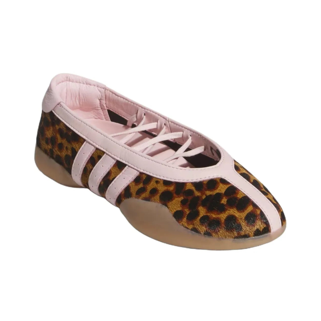 Adidas Taekwondo Mei Brown Leopard Pink Sneakers