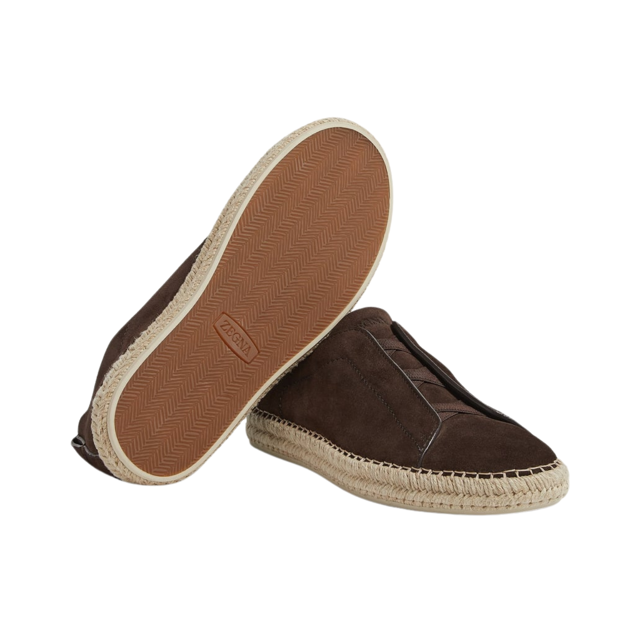 Hermes Triple Stitch™ Espadrilles - Dark Brown Suede