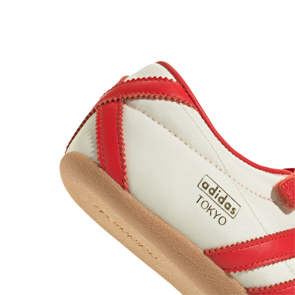 Adidas Tokyo Mary Jane White Red ballet flats