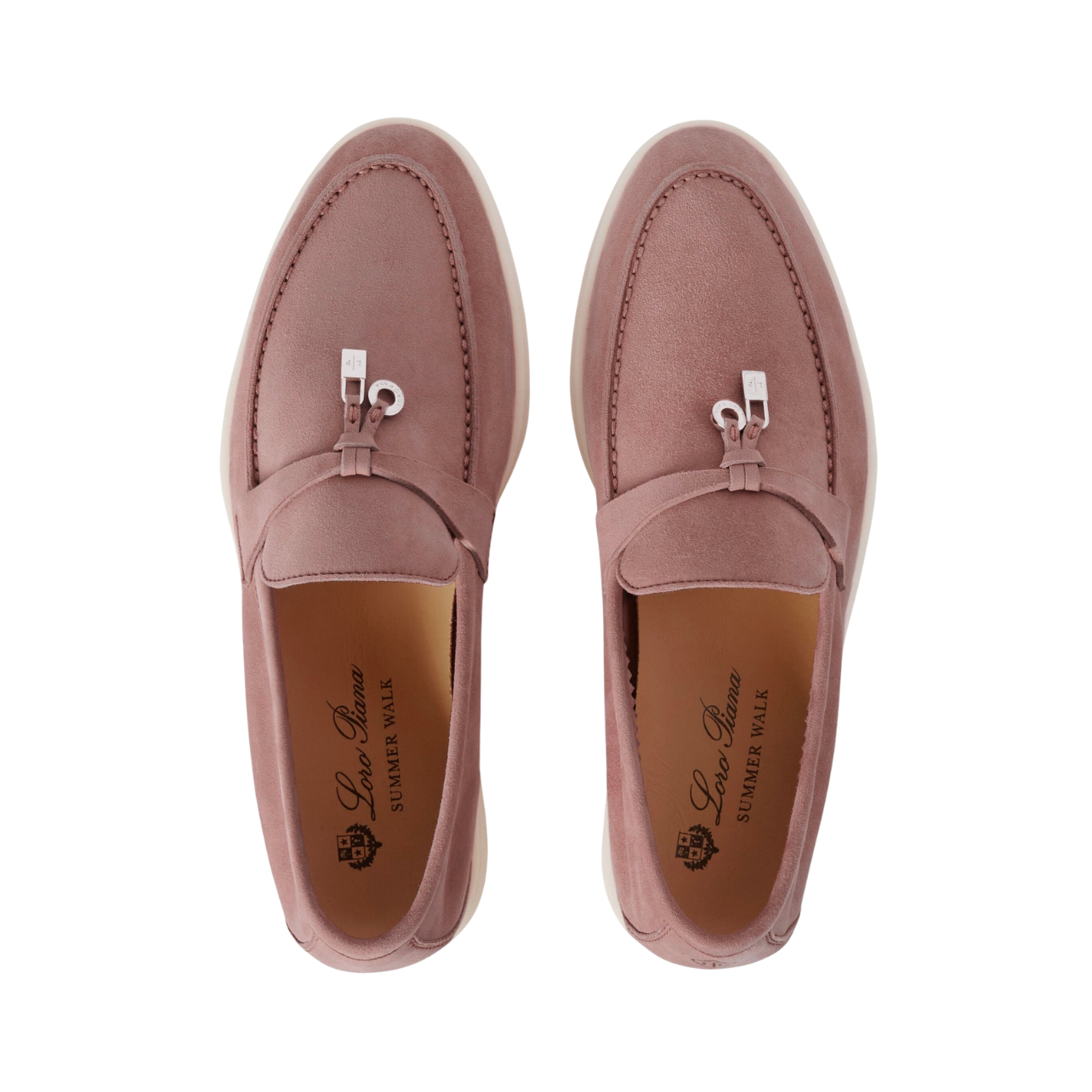 Loro Piana Summer Charms Walk Loafer Flowering Cherry (30AT)