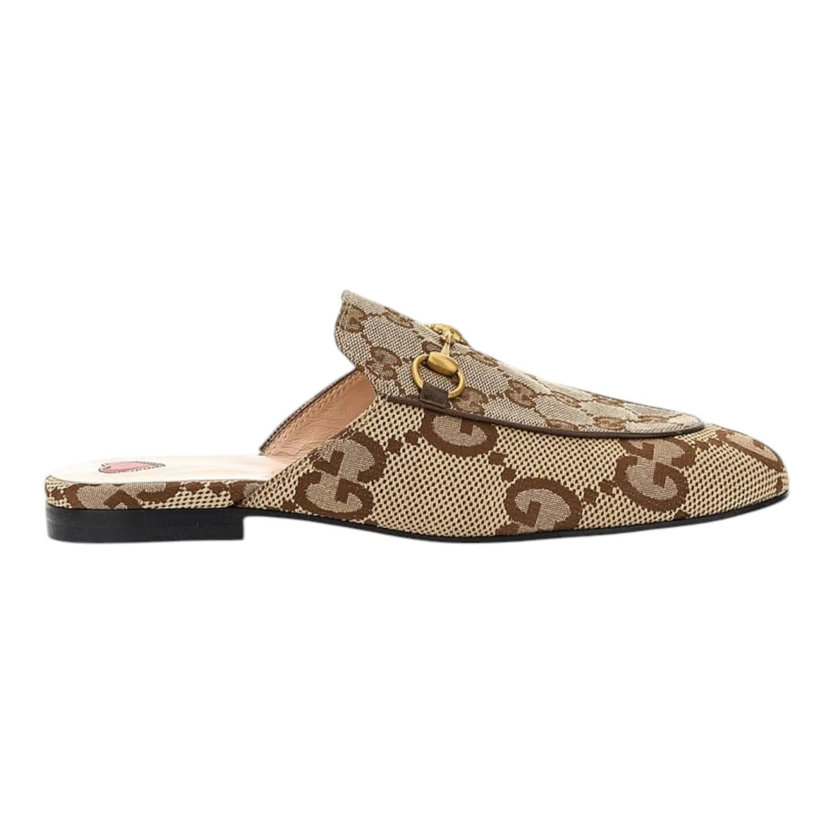 Gucci Wmns Jumbo GG Princetown Slipper 'Camel