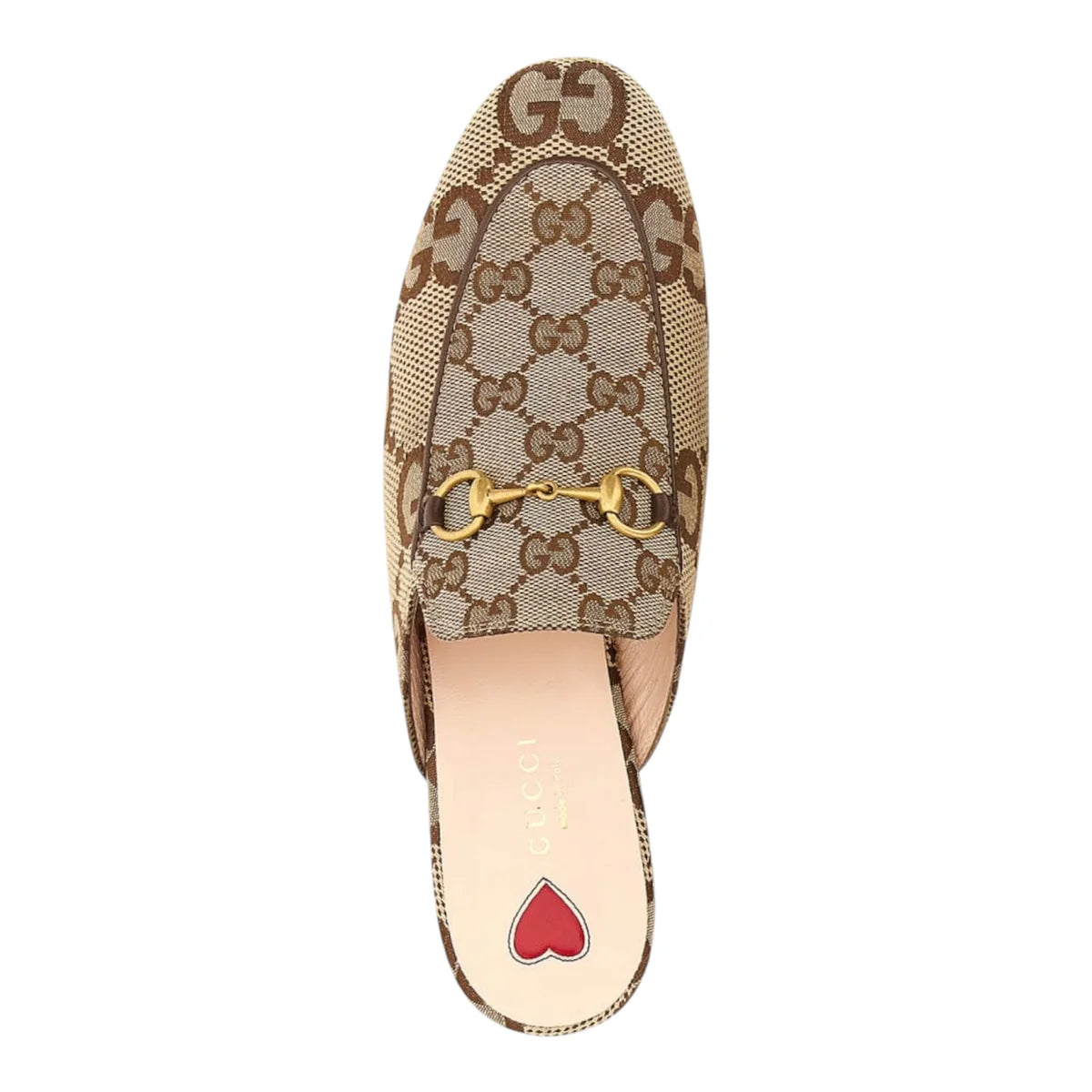 Gucci Wmns Jumbo GG Princetown Slipper 'Camel
